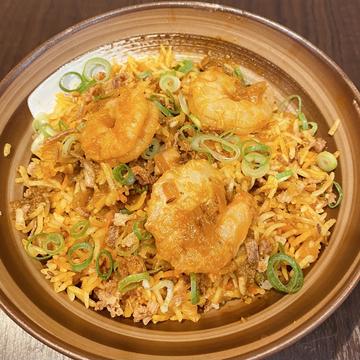 エビビリヤニ Prawn biryani