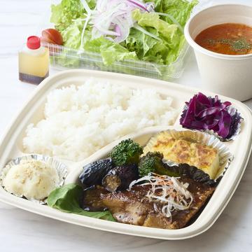 赤魚のバルサミコ煮(スープ、サラダ付き)
