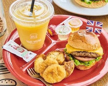キッズバーガープレート