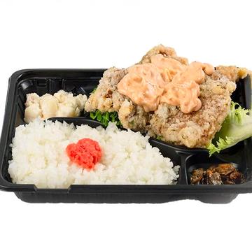からあげグランプリ金賞★やみつき明太マヨ唐揚げ弁当 唐揚げ3個