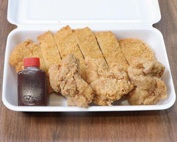 ロースかつ＆若鶏の唐揚げ(ロースかつ100g、唐揚げ3ヶ)