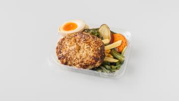 ハンバーグとグリル野菜(おかずBOX)