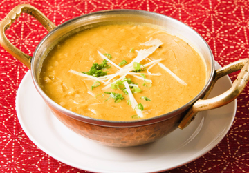ダルカレーナンセット (Dal Curry Nan Set)