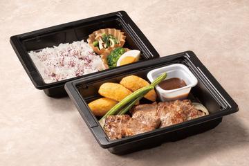 【B2】カットステーキ～選べるソース 弁当