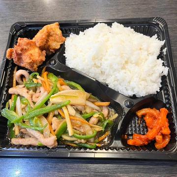 チンジャオロース弁当