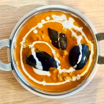 キーマ茄子カレー Keema eggplant curry