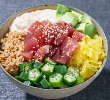 マグロとアボカドのネバトロ丼【TaANB】