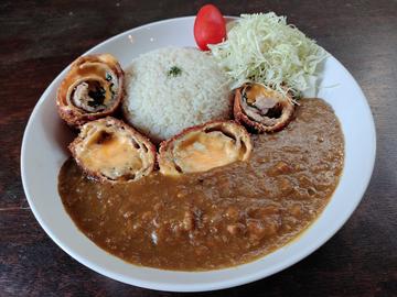 ミルフィーユチーズカツカレー