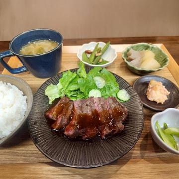 国産牛ステーキ定食