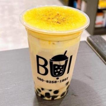 【人気No.1】黒糖タピオカ卵クリーム焼きミルクティー Brown Sugar Tapioca Baked Egg Cream Milk