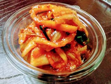 自家製白菜キムチ(Homemade kimchi) 150g。