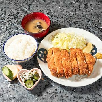 ロース定食