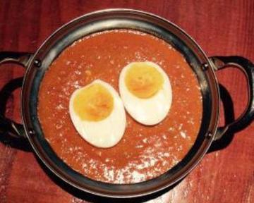 エッグキーマカレー Egg Keema curry
