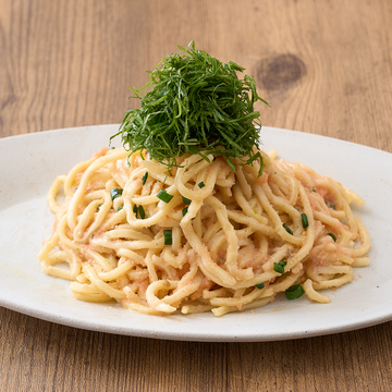 大葉香る明太子生パスタ Mentaiko Pasta with Shiso