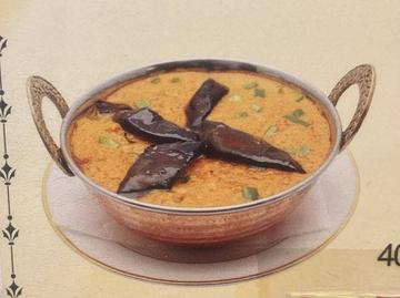 キーマナスカレーkeema baigan curry