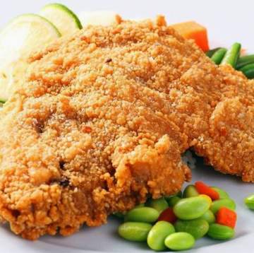 台湾超大チキンカツ huge size chicken steak
