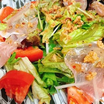 1日分の食物繊維をどのくらいまで摂れるかわからんけど、気分屋おじさんの美味しいサラダ