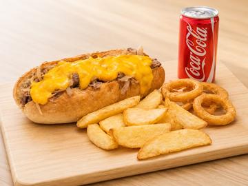【No.1】フィリーチーズステーキ フルコンボ PHILLY CHEESE STEAK COMBO
