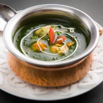 ほうれん草 チキン カレー