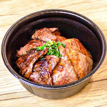 上カルビ＆ハラミ丼