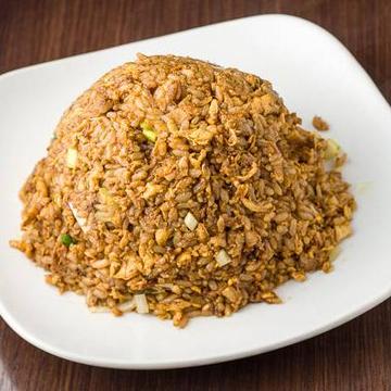 黒チャーハン Black Fried Rice