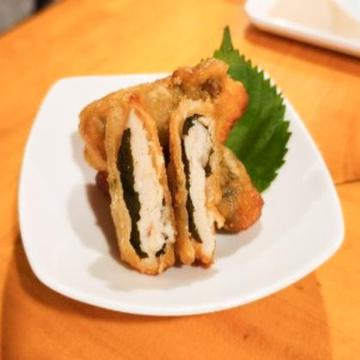 梅しそささみ揚げ