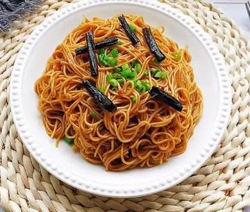 上海風ねぎ油麺