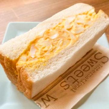 ゴロゴロたまごサンド(ゆで卵)