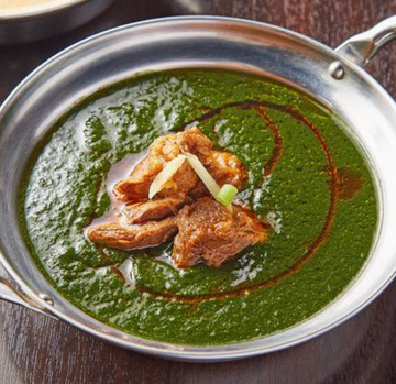 サグマトンカレー/Sag Mutton Curry