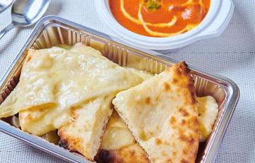 本格カレー＆チーズナンセット Curry ＆ cheese naan set