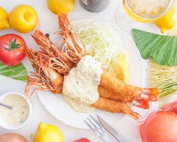 エビフライ定食