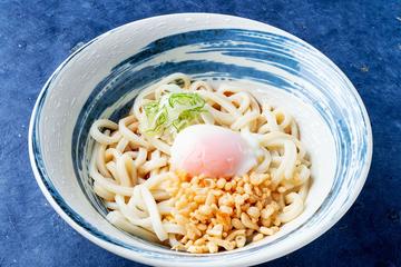 博多 温玉冷やしうどん