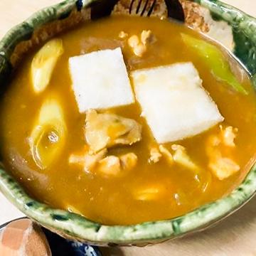 もちカレーうどん