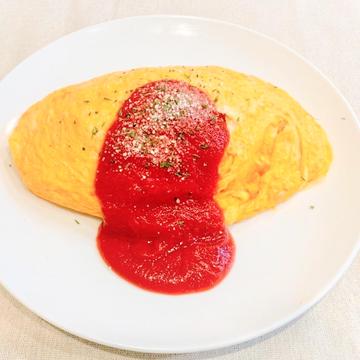 チーズインチキンオムライス