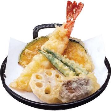海老天ぷら盛合わせ（5種） Shrimp & Veggie Tempura Assortment(5 Kinds)