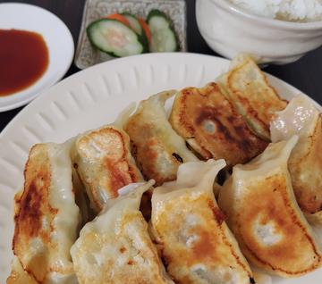 野菜餃子、ニラ餃子セット