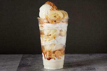 キャラメルバナナミルクアイスパフェ(600ml)Caramel Banana Milk Ice Parfait