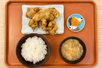 鶏もも唐揚げ(5個)定食
