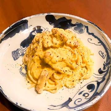 スパゲッティ・クリーミーカルボナーラ