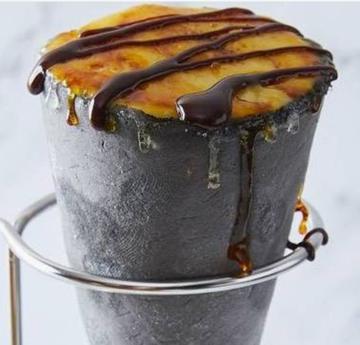 ダブルチョコアイスクレープブリュレ W Choco Ice Cream Crepe Brulee
