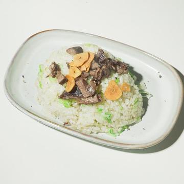 〆のガーリックチャーハン