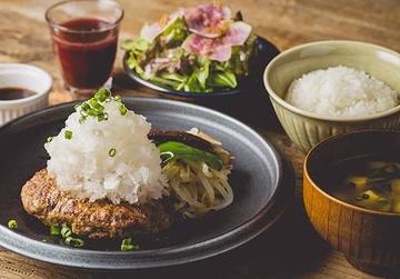 【セット】鬼おろしポン酢ハンバーグセット