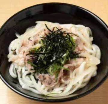 和風うどんパスタ(和風しょうゆオイルだし)