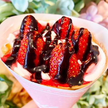 ストロベリーチョコレートクリームクレープ