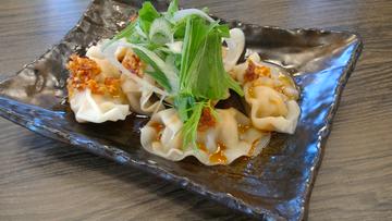 スパイシー茹で餃子