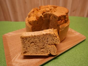 無農薬紅茶の米粉シフォンケーキ