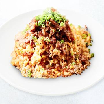 牛肉チャーハン Beef fried rice
