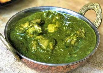ほうれん草チキンカレー Sag Chicken Curry