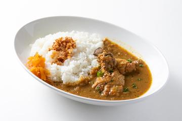 骨付きチキンのインドカレー