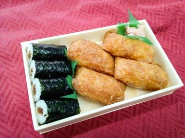 いなり+のり巻き1人前